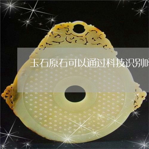 能否用科技識(shí)別玉石原石？